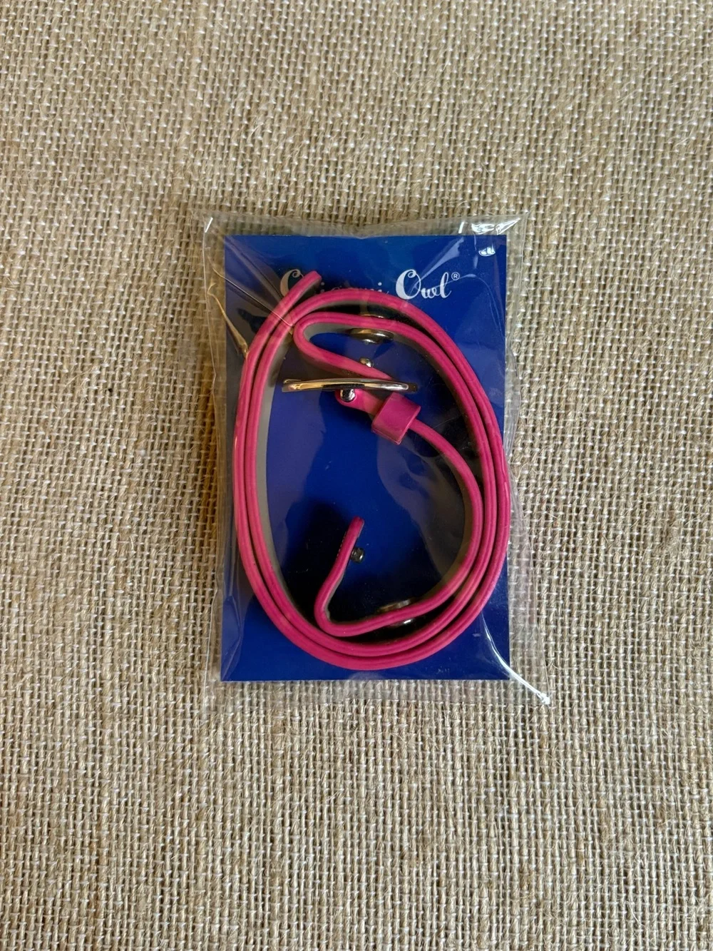 Origami Owl Hot Pink Double Wrap Band